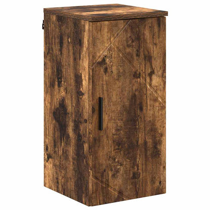 Set di mobili per il bagno 5 pz Rovere fumé 35 x 30 x 192 cm | homemem39