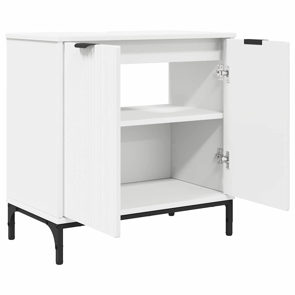 Set di mobili per il bagno 2 pz Bianco 39,5 x 36 x 88 cm | homemem39