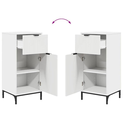 Set di mobili per il bagno 2 pz Bianco 39,5 x 36 x 88 cm | homemem39