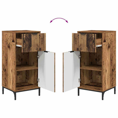 Set di mobili per il bagno 2 pz Legno vecchio 39,5 x 36 x 88 cm