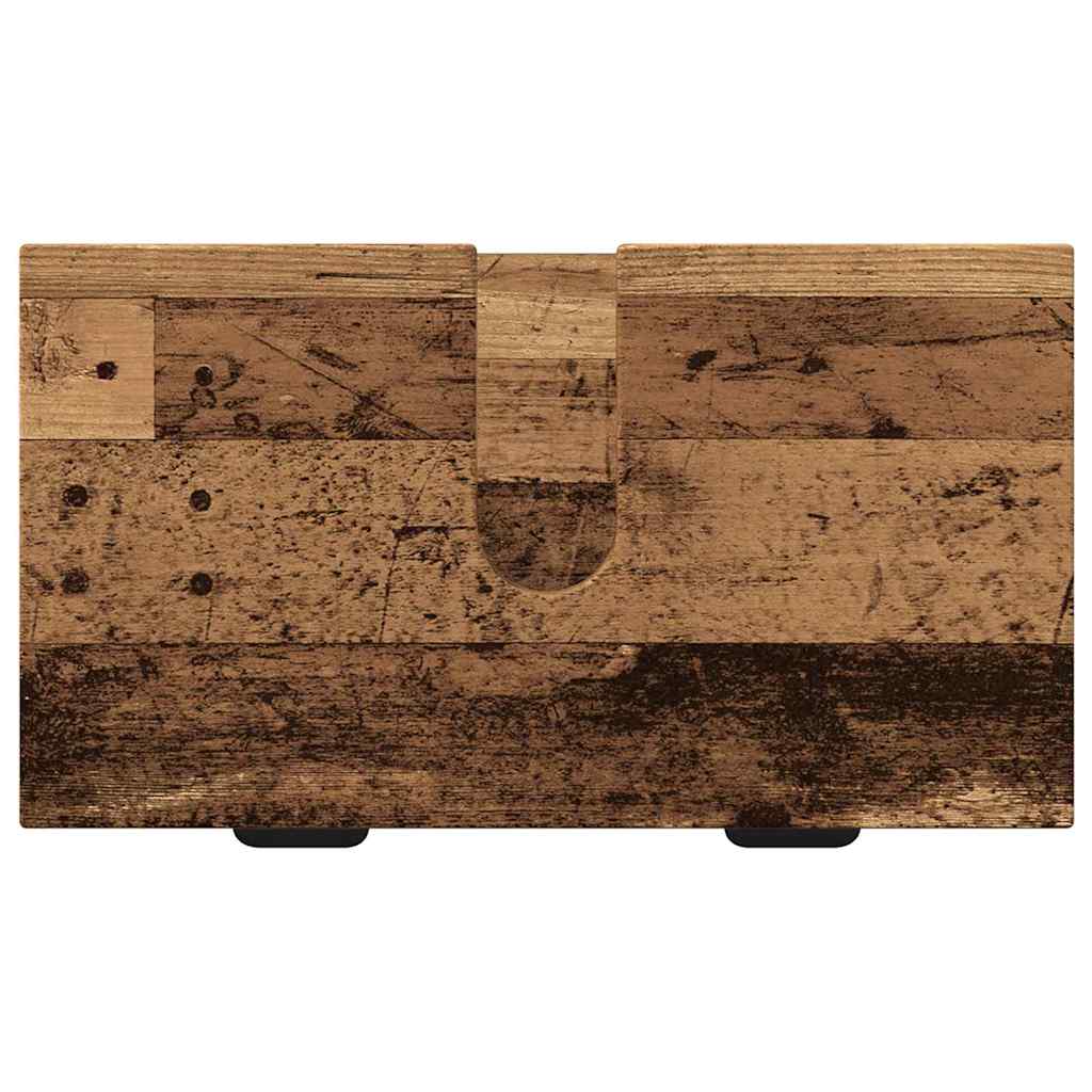 Set di mobili per il bagno con cassetto 2 pcs Legno vecchio | homemem39