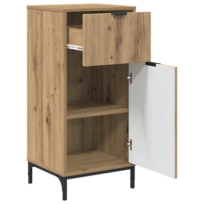 Set di mobili per il bagno 2 pz Rovere artigianale | homemem39