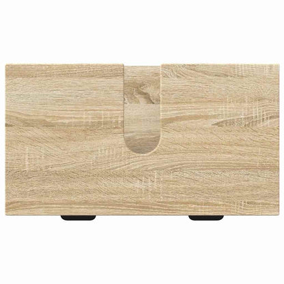 Set di mobili per il bagno con cassetto 3 pcs rovere sonoma | homemem39