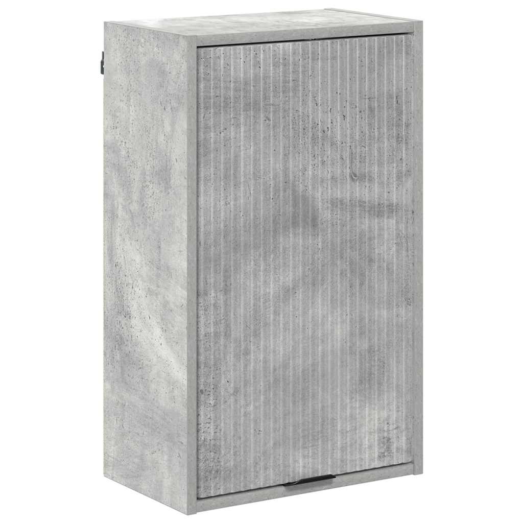 Set di mobili per il bagno con cassetto Grigio cemento | homemem39