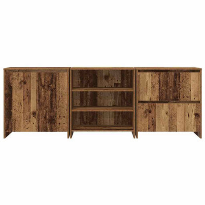 Sideboards 3 pcs Legno vecchio 70 x 41 x 75 cm - homemem39