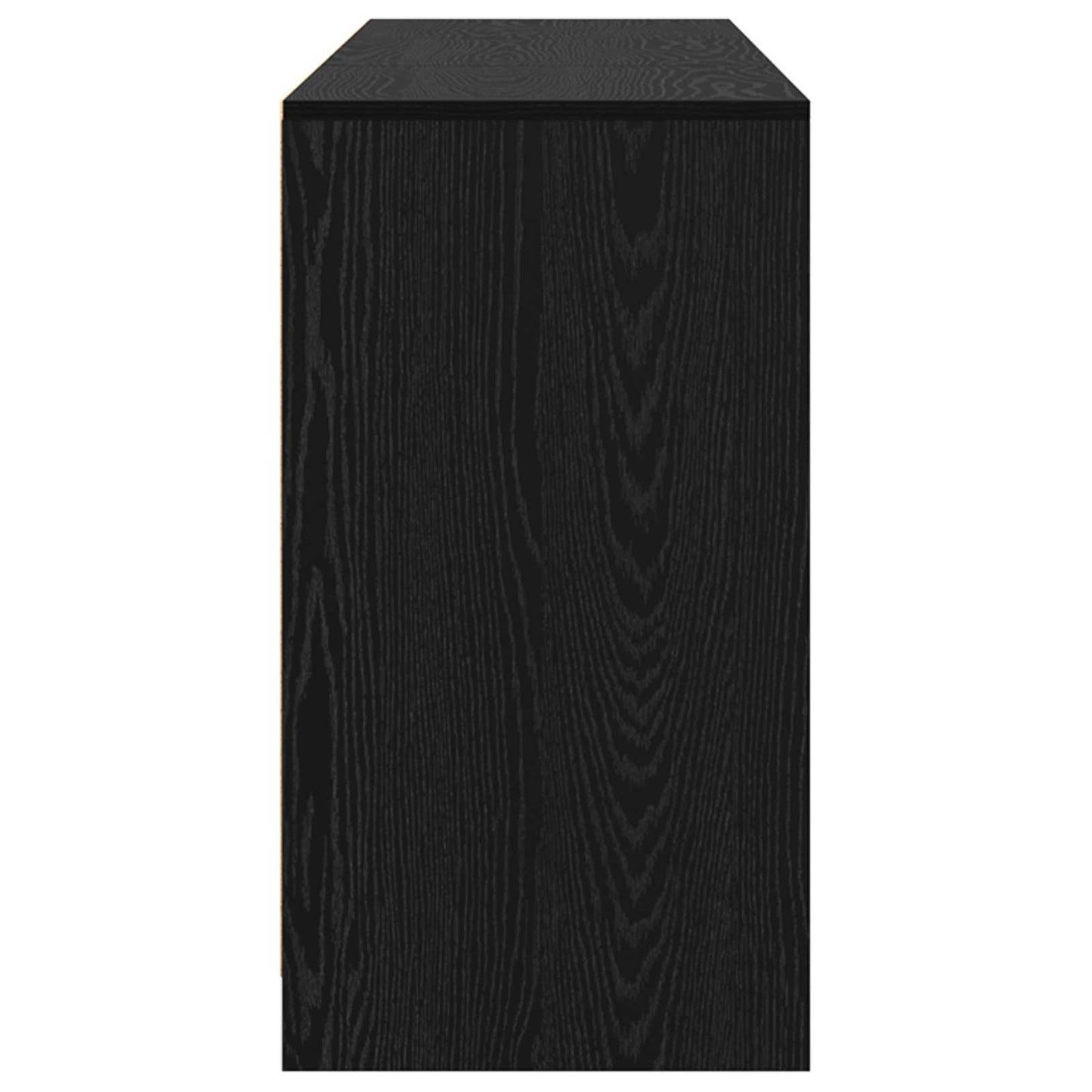Credenza 3 pcs Rovere Nero 70 x 41 x 75 cm Legno multistrato