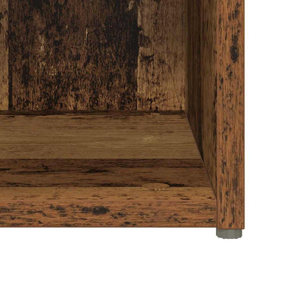 Set di mobili TV 6 pcs Legno vecchio Legno multistrato