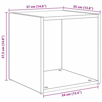 Set di mobili TV 6 pcs Rovere artigianale Legno multistrato