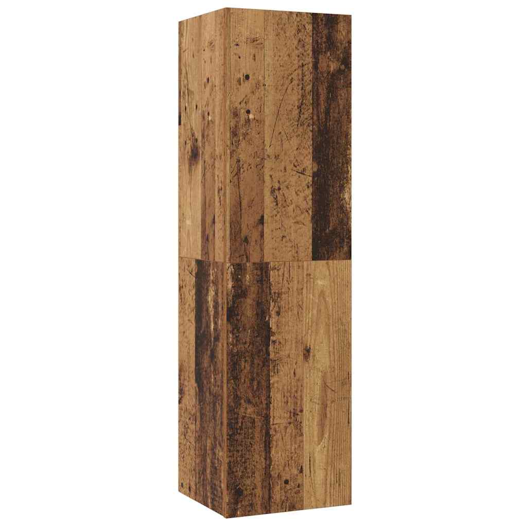 Set di mobili TV 4 pcs Legno vecchio 200 x 30 x 30 cm