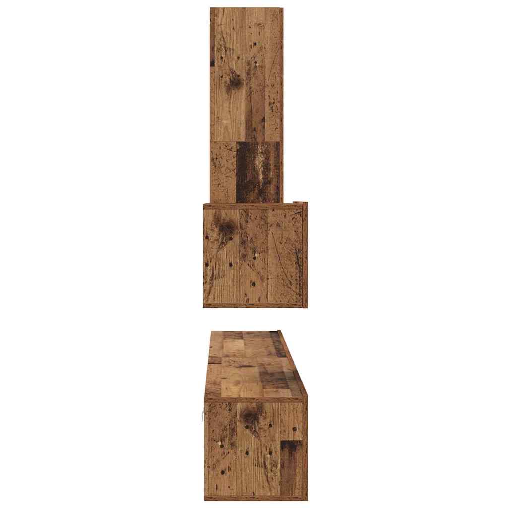 Set di mobili TV 4 pcs Legno vecchio 200 x 30 x 30 cm