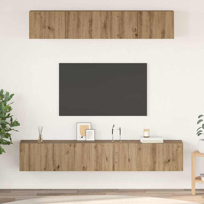 Set mobile TV 5 pcs rovere artigianale 100 x 30 x 30 cm
