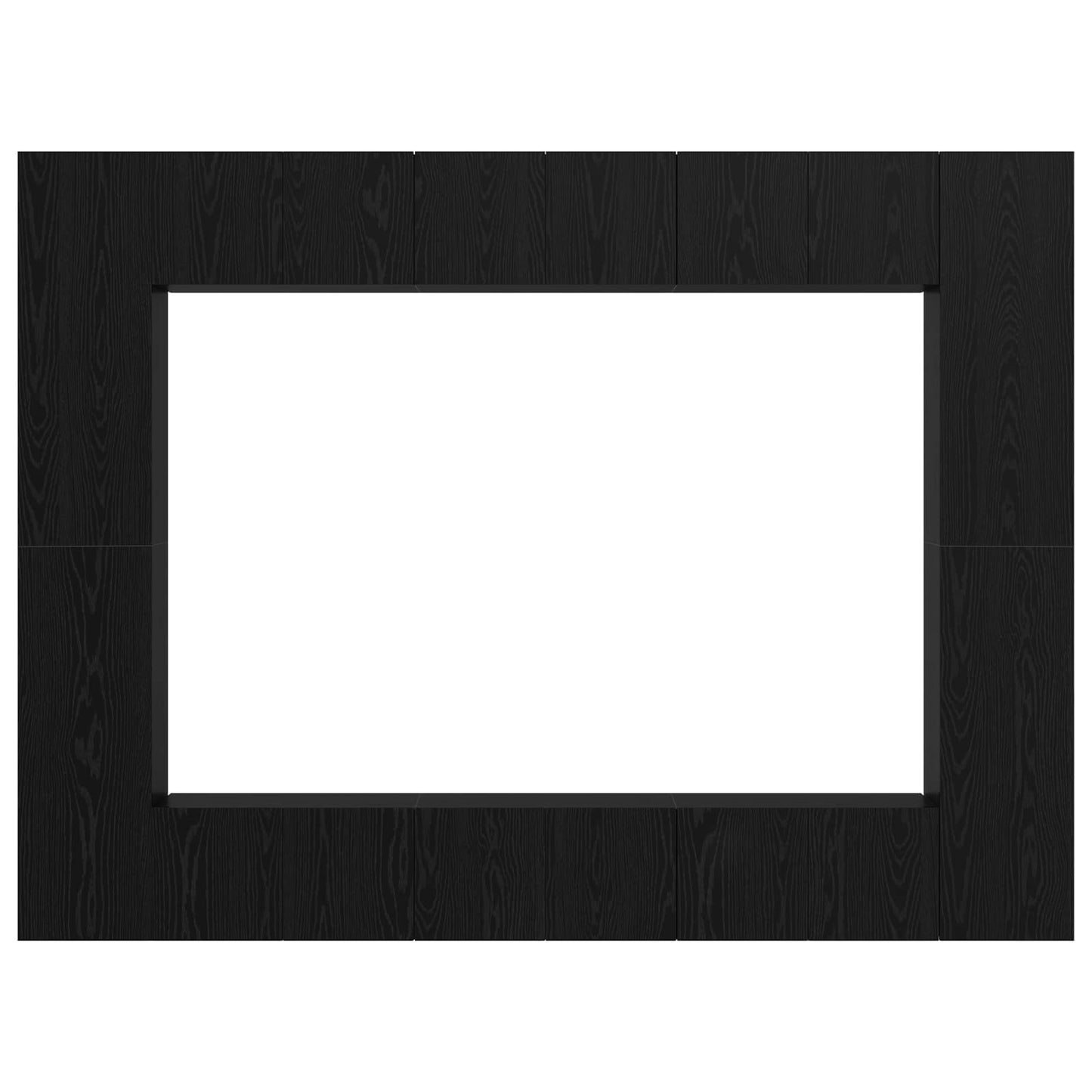 Set mobile TV 10 pcs Rovere nero Media 30.5 x 30 x 90 cm