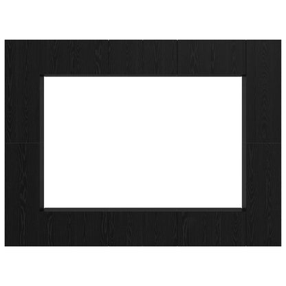 Set mobile TV 10 pcs Rovere nero Media 30.5 x 30 x 90 cm