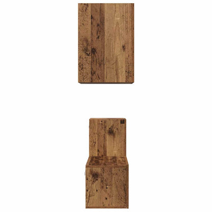Set mobile TV 4 pcs Legno vecchio 60 x 30 x 30 cm