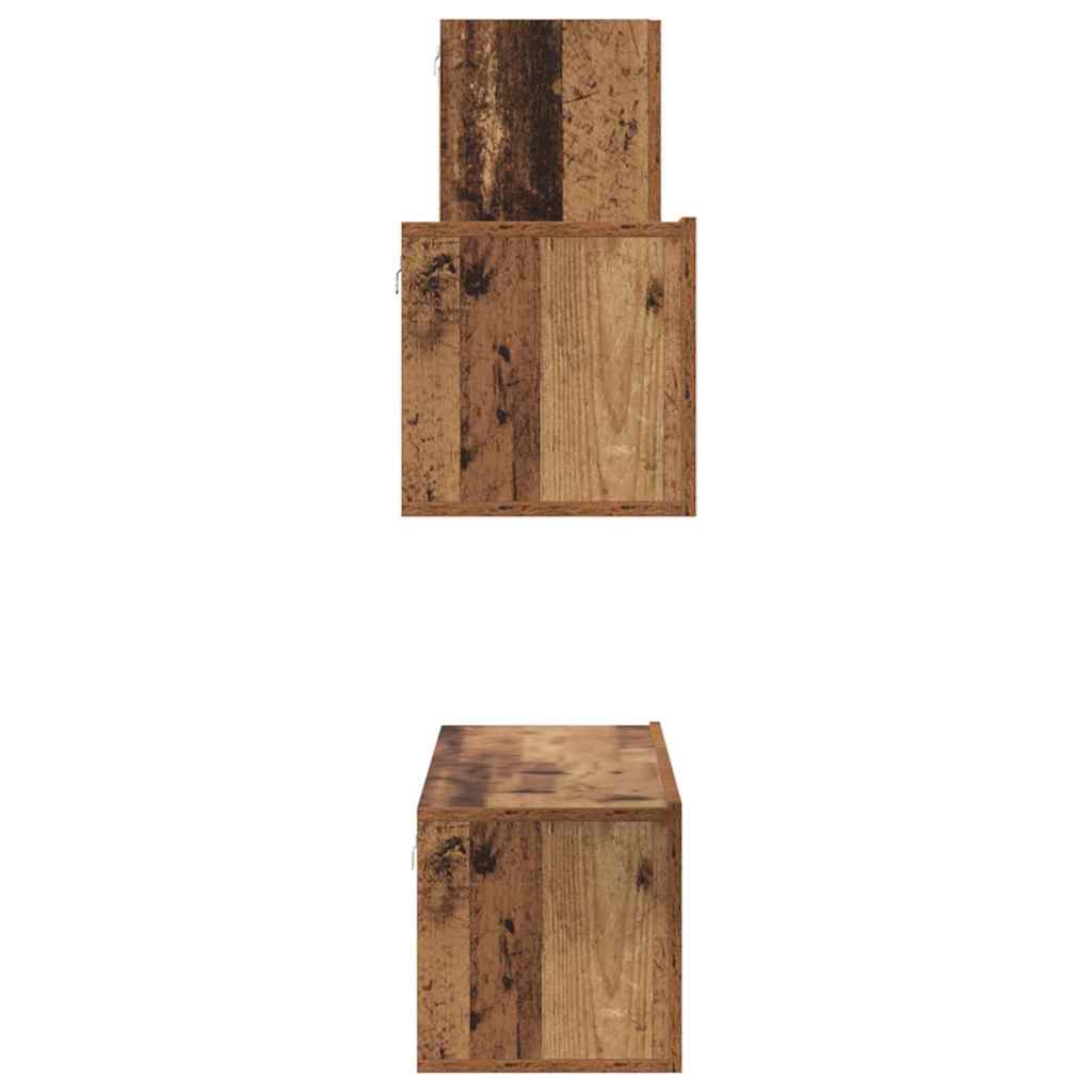 Set mobile TV 4 pcs Legno vecchio 30.5 x 30 x 60 cm