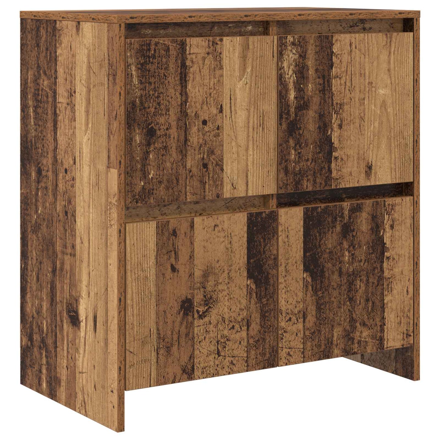 Credenza 2 pcs Legno vecchio 70 x 41 x 75 cm Legno multistrato | homemem39