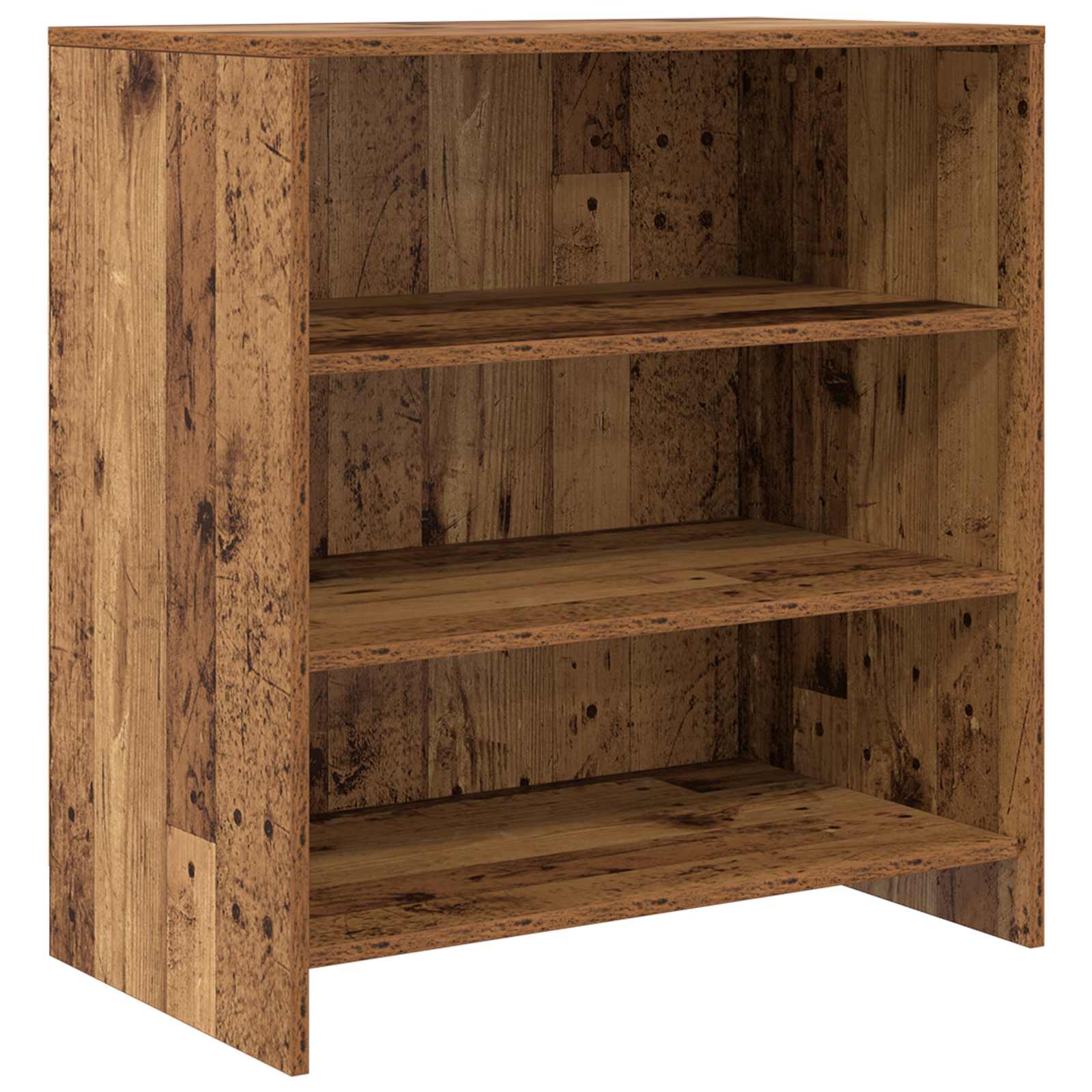Credenza 2 pcs Legno vecchio 70 x 41 x 75 cm Legno multistrato | homemem39