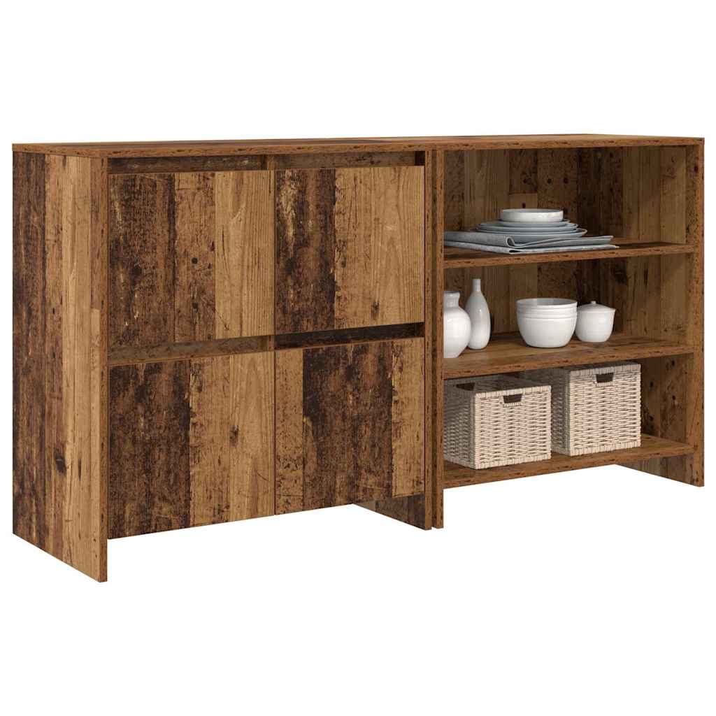 Sideboards 2 pcs Legno vecchio 70 x 41 x 75 cm - homemem39