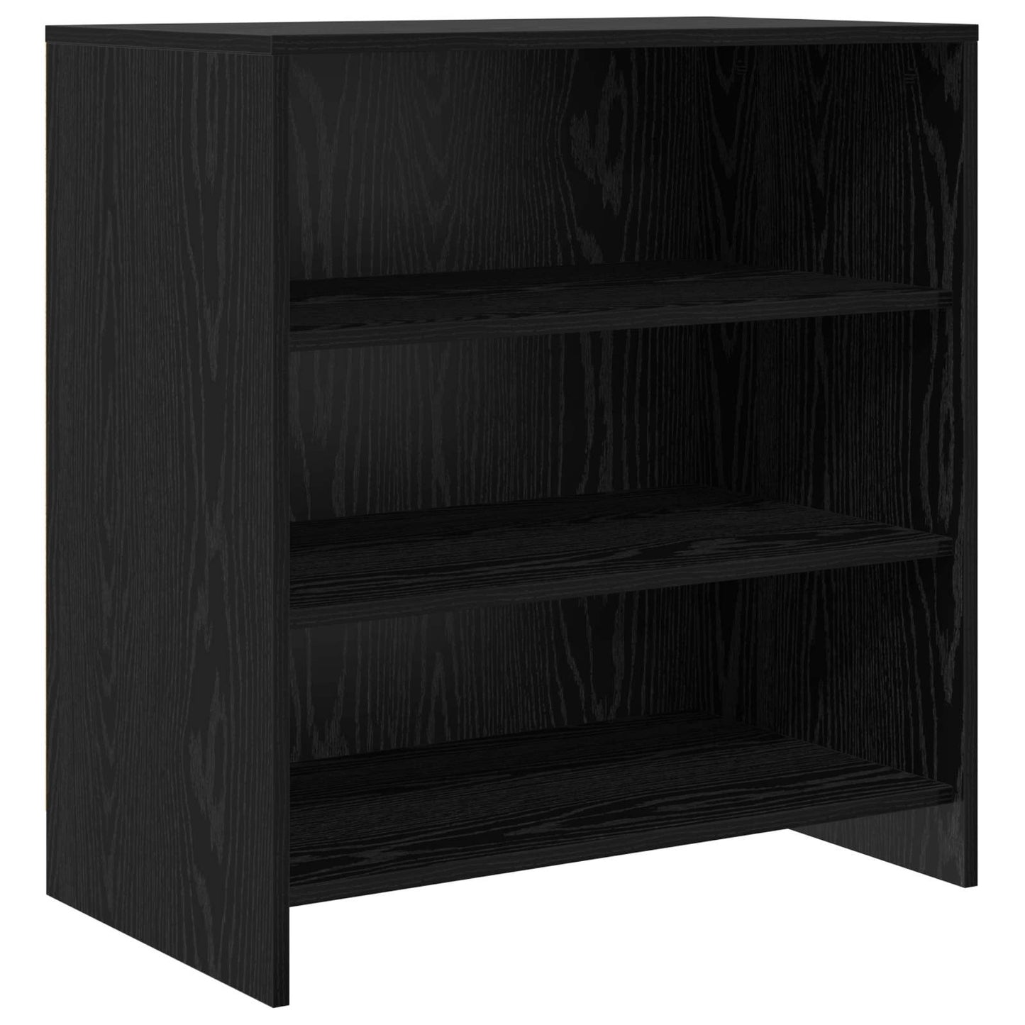 Credenza 2 pcs Rovere Nero 70 x 41 x 75 cm Legno multistrato | homemem39