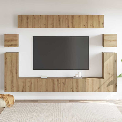 Unità TV 4 pcs Rovere artigianale Legno multistrato | homemem39