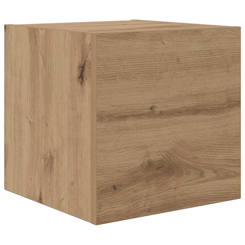 Set mobile TV 7 pz Rovere artigianale Legno ingegnerizzato | homemem39