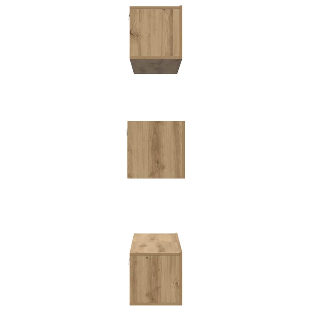 Set mobile TV 6 pcs Rovere artigianale Legno multistrato | homemem39