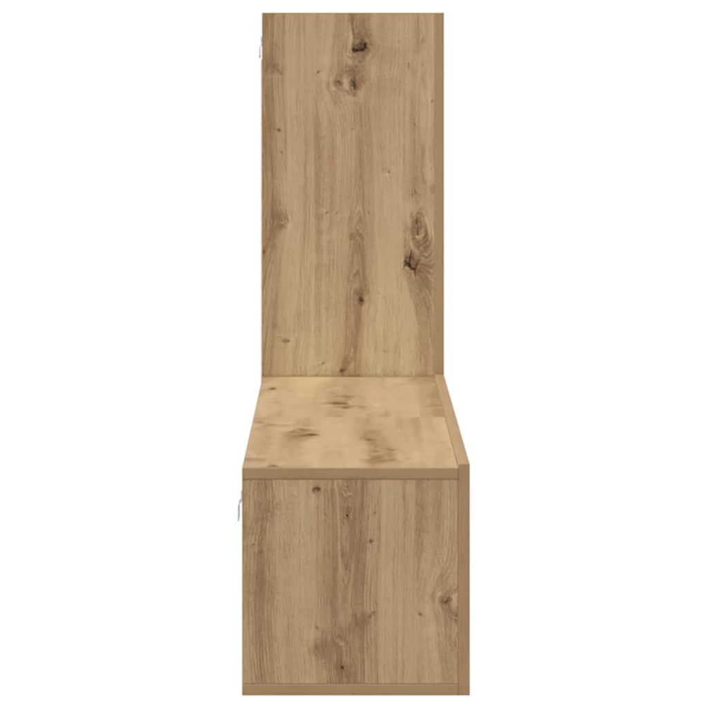 Set mobile TV 3 pcs rovere artigianale 60 x 30 x 30 cm