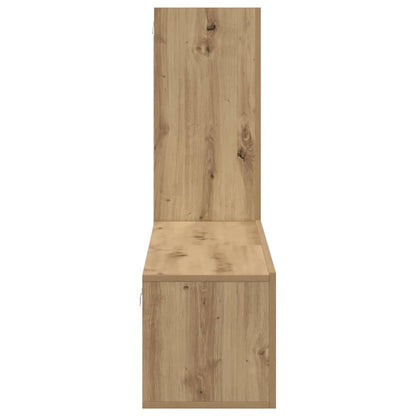 Set mobile TV 3 pcs rovere artigianale 60 x 30 x 30 cm