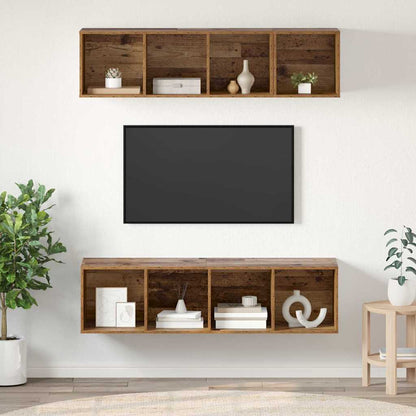 Set di mobili TV Legno vecchio Legno multistrato