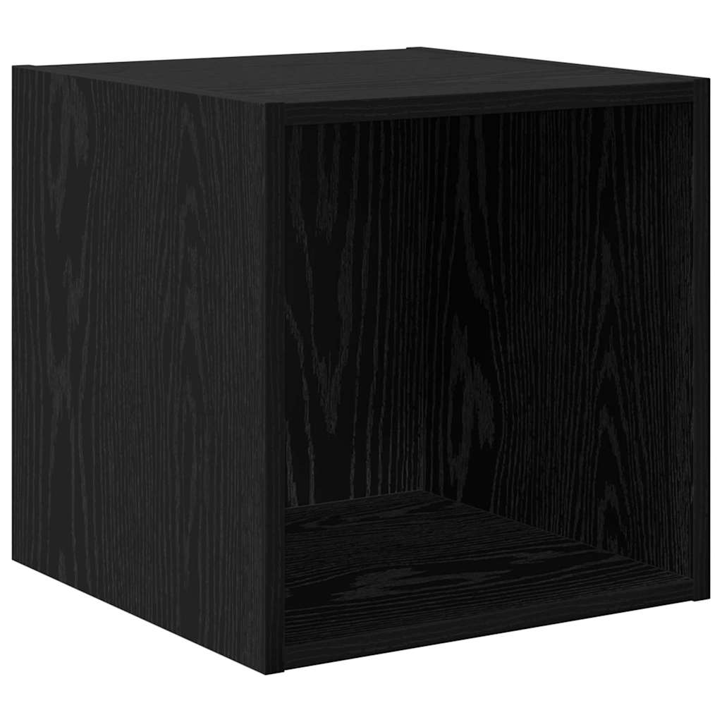 Set di mobili TV Rovere nero Legno multistrato