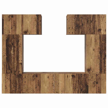 Set mobile TV 6 pcs Legno vecchio 80 x 30 x 30 cm