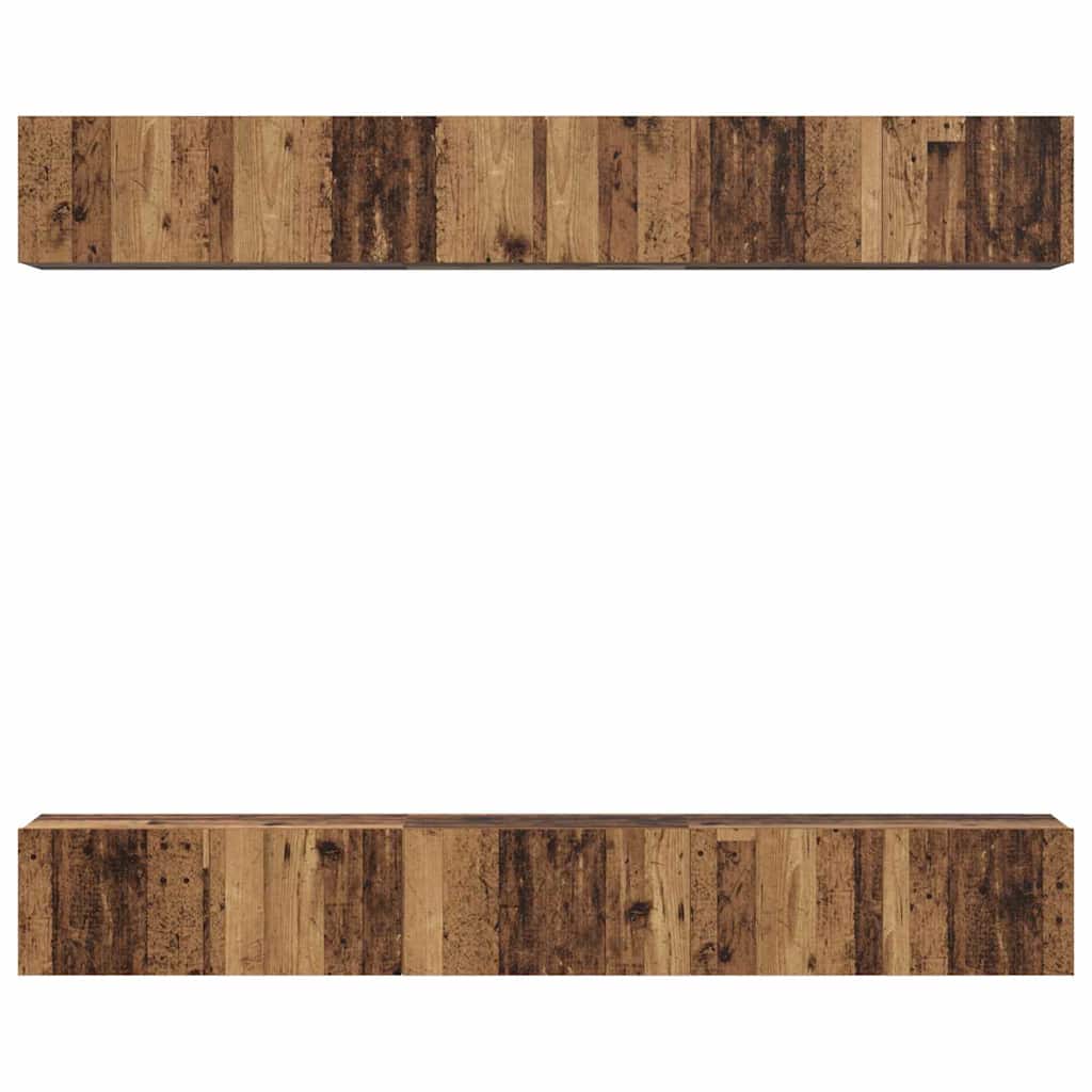 Set mobile TV 6 pcs Legno vecchio 80 x 30 x 30 cm