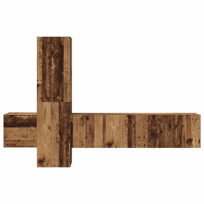 Set mobile TV 5 pcs Legno vecchio 181 x 30 x 120 cm