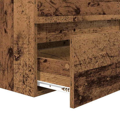 Set di mobili per il bagno con cassetto 3 pcs Legno vecchio | homemem39