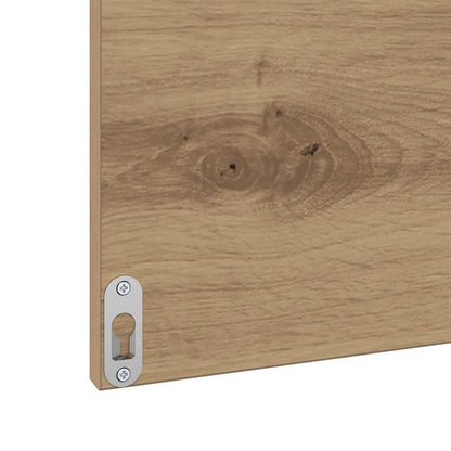 Set di mobili per il bagno 3 pz Rovere artigianale | homemem39
