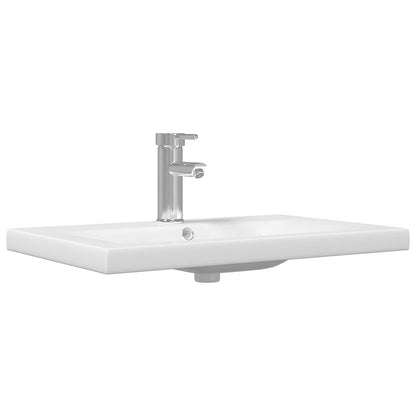 Set di mobili per il bagno 3 pz Rovere artigianale | homemem39