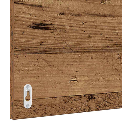 Set di mobili per il bagno con cassetto 2 pcs Legno vecchio | homemem39