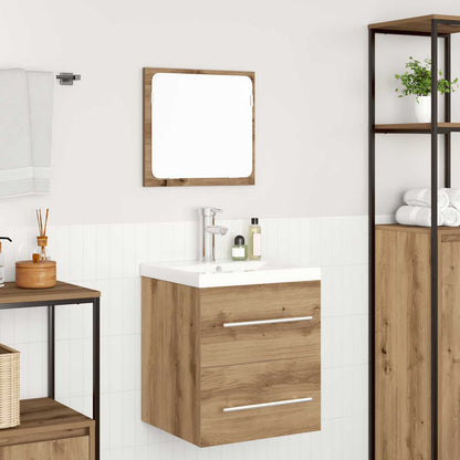 Set di mobili per il bagno 2 pcs Rovere artigianale | homemem39