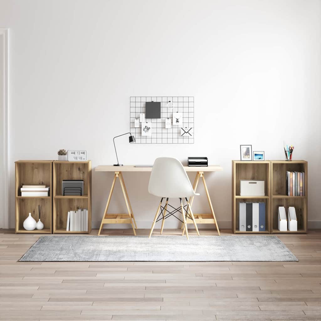 Set mobile TV 4 pcs rovere artigianale 37 x 35 x 72 cm