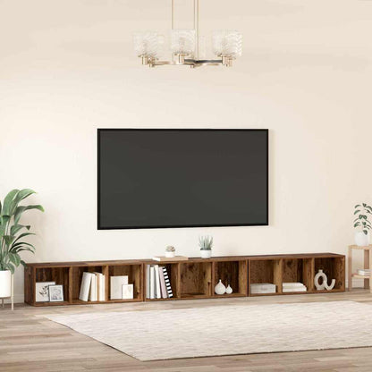Mobile TV 3 pcs Legno vecchio 37 x 35 x 107,5 cm