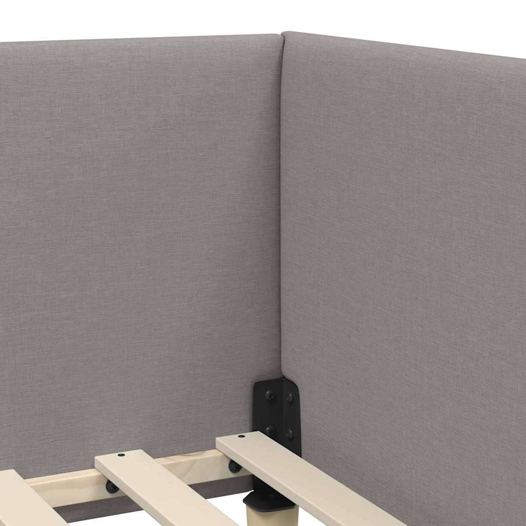 Cornice del letto ad angolo con testiera Talpa 100 cm x 200 cm | homemem39