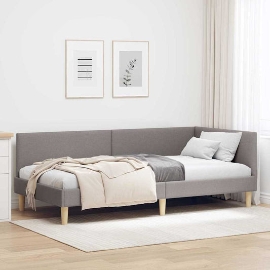 Cornice del letto ad angolo con testiera Talpa 100 cm x 200 cm | homemem39