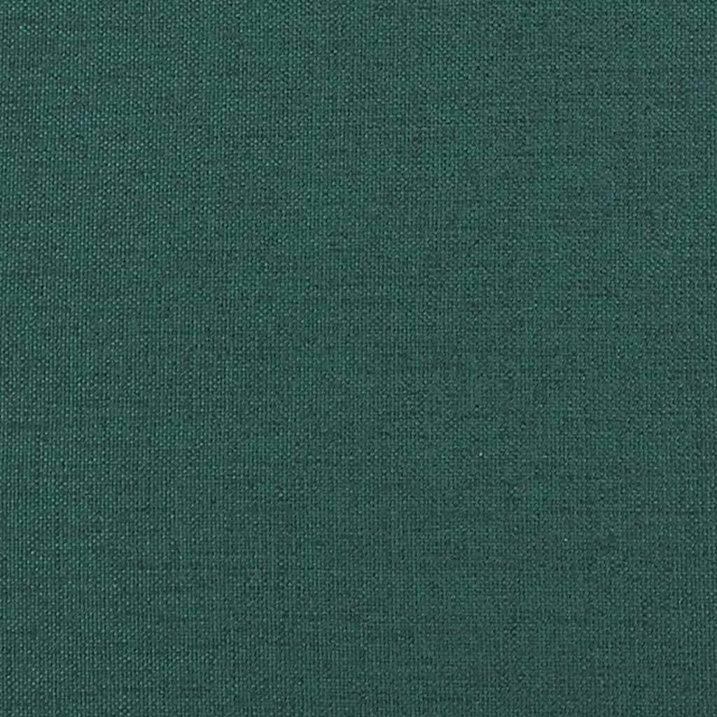 Cornice del letto ad angolo Verde scuro 80 x 200 cm Tessuto - homemem39