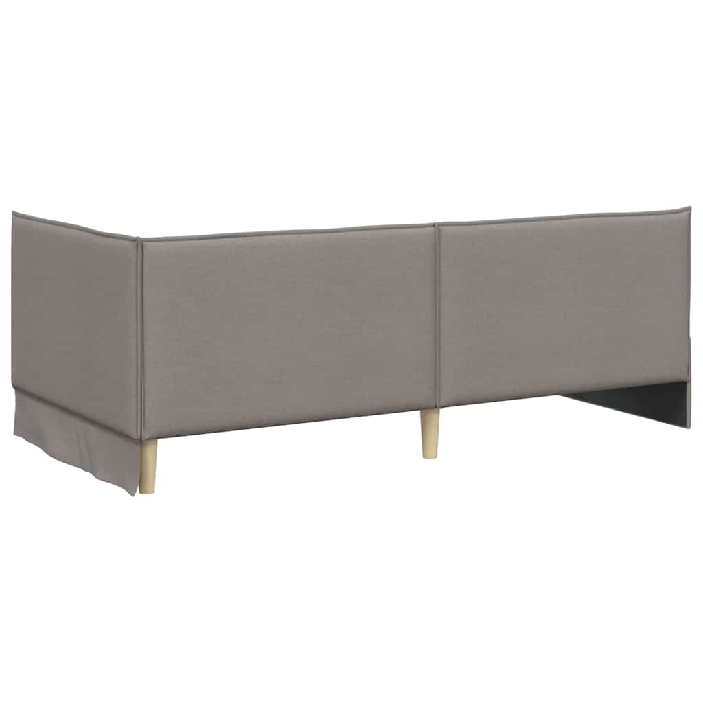 Cornice del letto ad angolo Talpa 90 x 190 cm Velluto