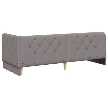Cornice del letto ad angolo Talpa 80 x 200 cm Tessuto | homemem39