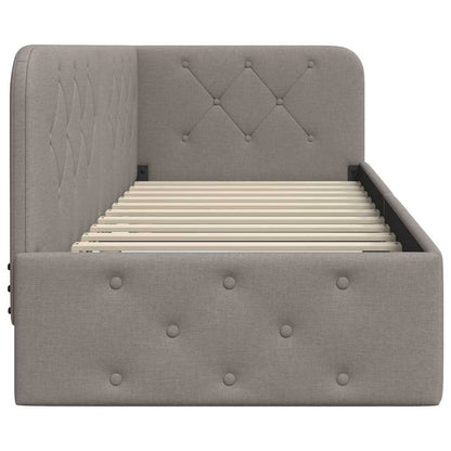 Cornice del letto ad angolo Talpa 80 x 200 cm Tessuto | homemem39