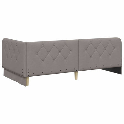 Cornice del letto ad angolo Talpa 100 x 200 cm Tessuto
