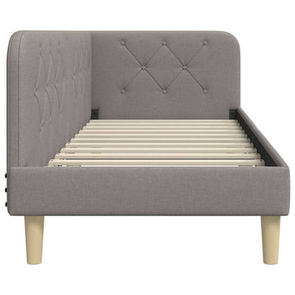 Cornice del letto ad angolo Talpa 80 x 200 cm Tessuto | homemem39