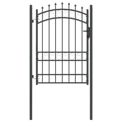 Cancello della recinzione con punte EMMEN 170 x 100 cm | homemem39