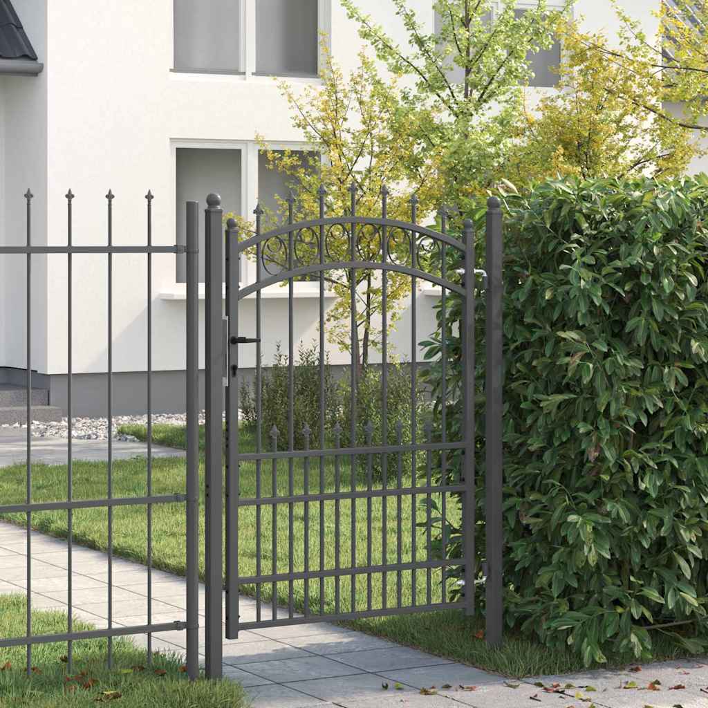 Cancello della recinzione con punte EMMEN 170 x 100 cm | homemem39